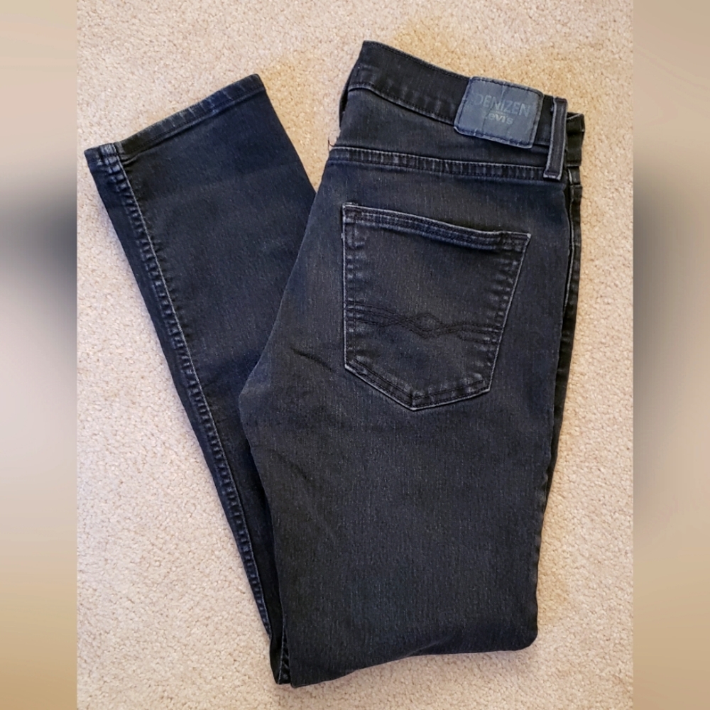 Levi's Denizen 216 Slim 31 x 30 men's black jeans